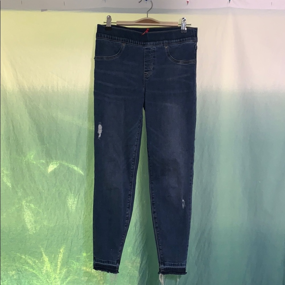 Spanx Distressed Ankle Skinny Jean